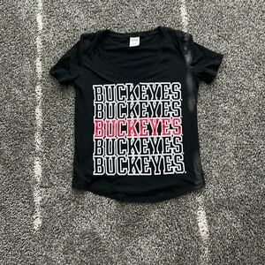 Vs pink buckeyes tee